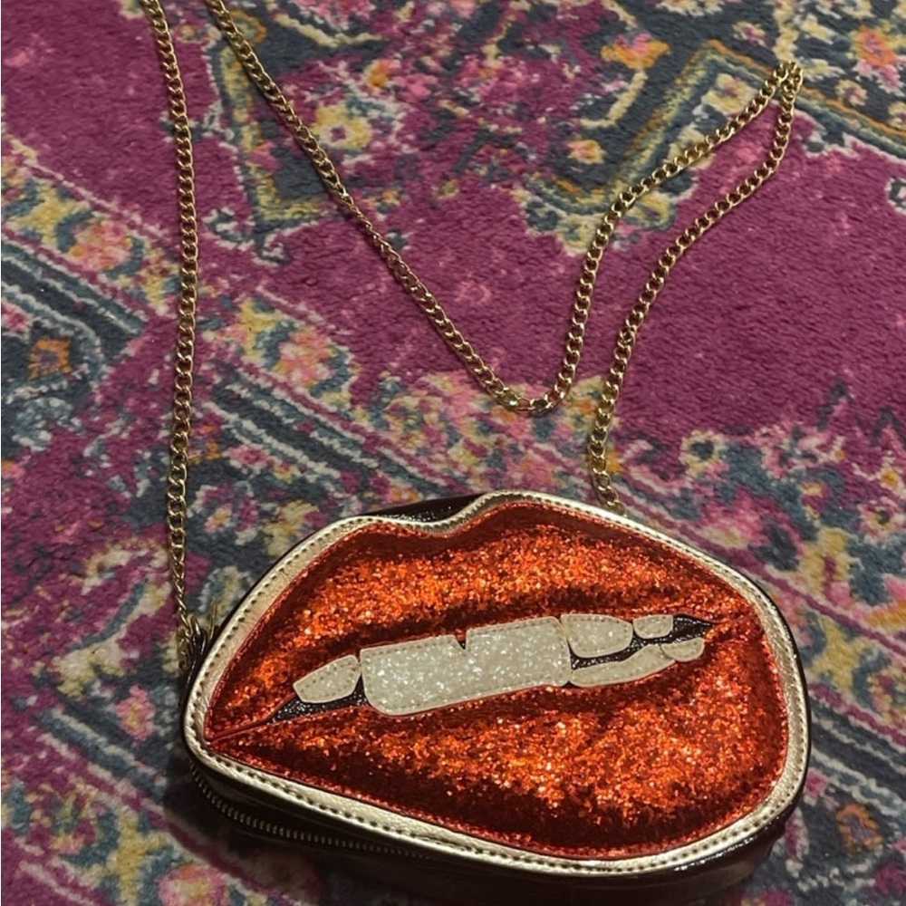 Betsey Johnson Lip Service Crossbody Bag
